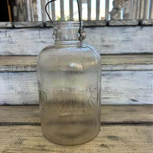 Vintage Otto Milk Company One Gallon Glass Jug
