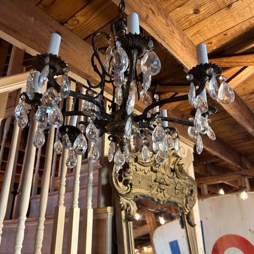 Vintage Brass Chandelier