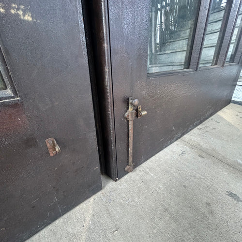 Pair of 42” Antique Wavy Glass French Doors (84” Opening)