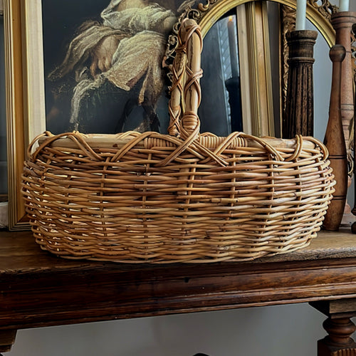 Vintage Wicker Basket