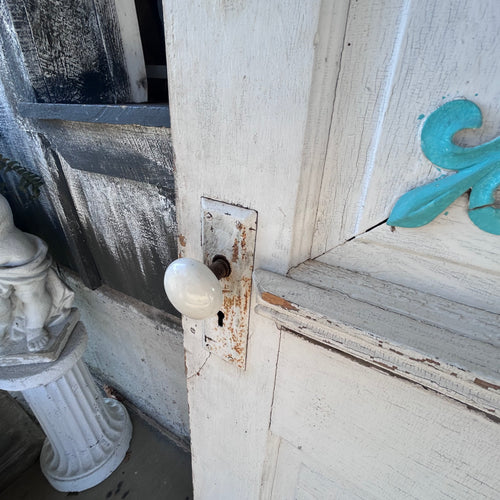 32” Antique Oval Glass Entry Doors (sold separately)