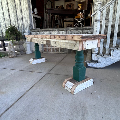 One-of-a-Kind Handcrafted Farmhouse Style  Sofa Table