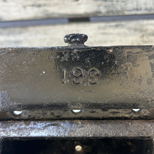 Antique Cast Iron Wall-Mounted Mailbox - Griswold-Style