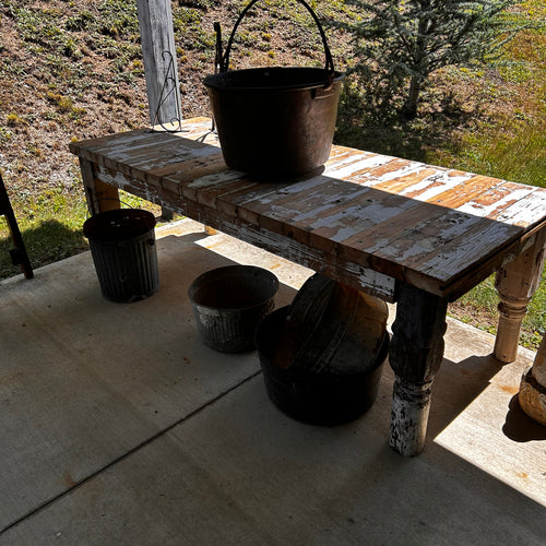 Rustic Farmhouse Dining Table