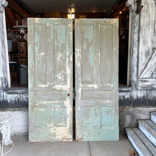 Antique Chippy Paint Doors