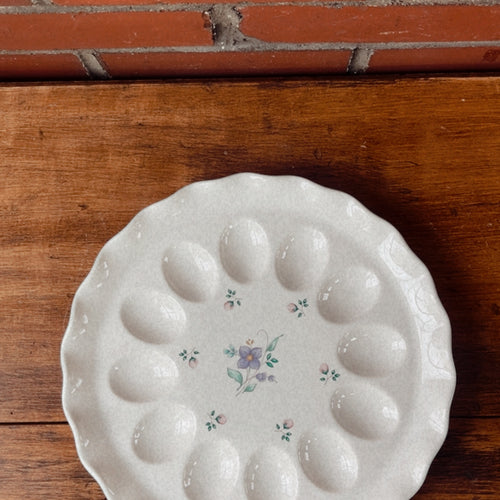Vintage Pfaltzgraff Deviled Egg Ceramic Platter