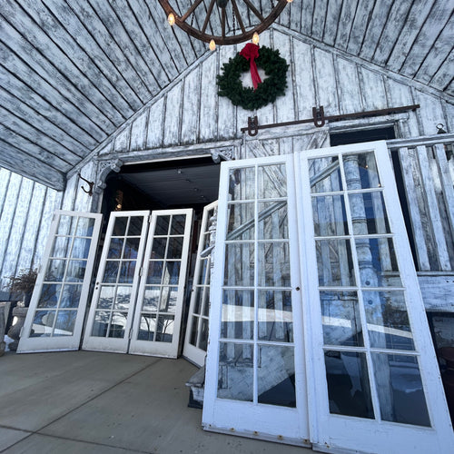 Antique 1896 Juliet Balcony French Doors