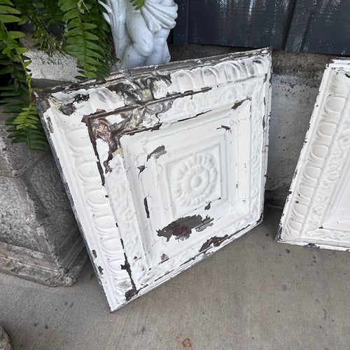 24” Antique Tin Ceiling Tile