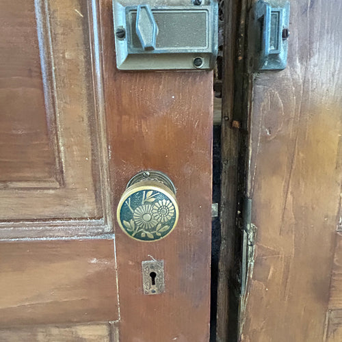 8ft Antique Oak Entry Doors