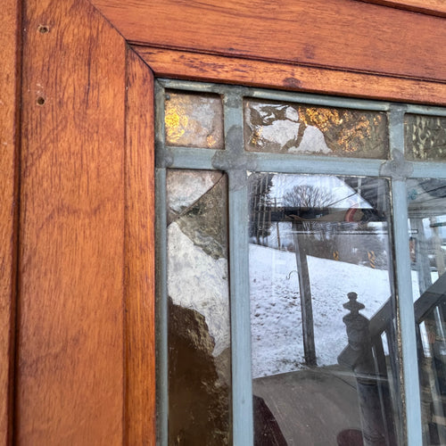 1920s Leaded Glass Door (Door on right has sold)