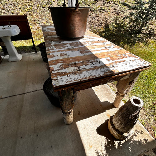 Rustic Farmhouse Dining Table