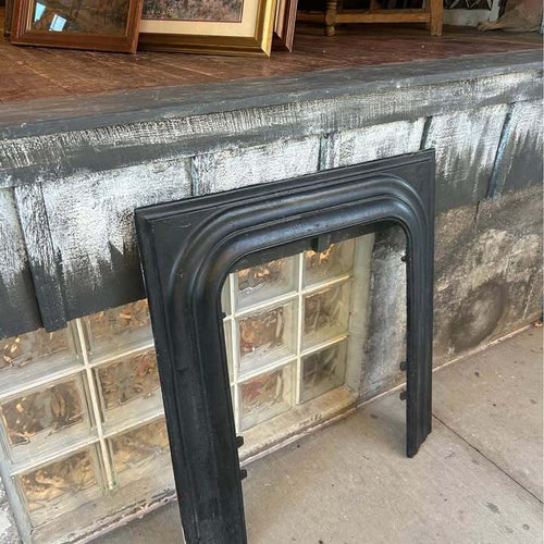 Antique Cast Iron Fireplace Surround