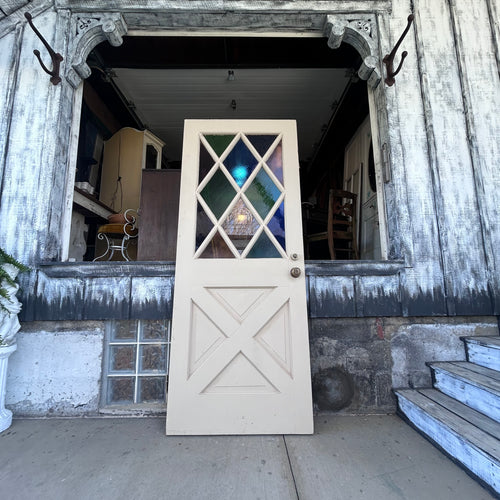 Beautiful 32” Stained Glass Entry Door