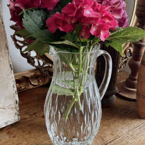 Vintage Crystal Pitcher