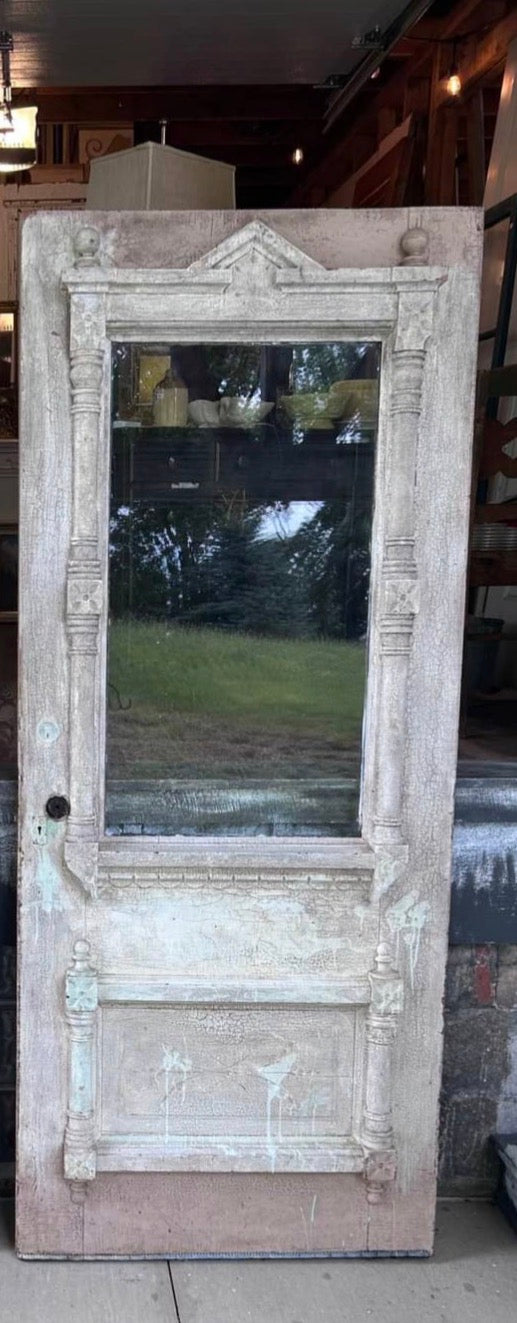 Antique Eastlake Victorian Style Door