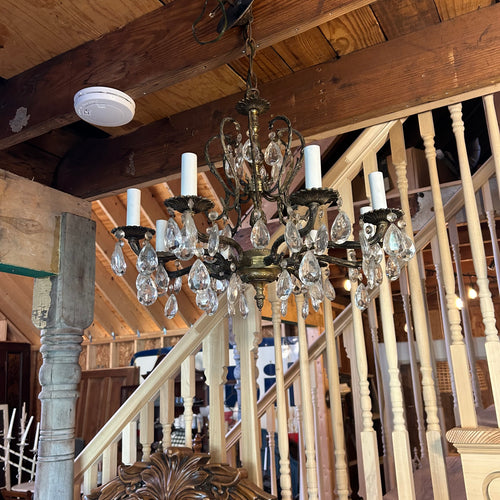 Vintage Brass Chandelier