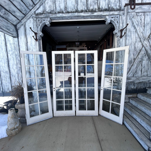 Antique 1896 Juliet Balcony French Doors