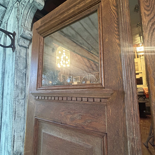 8ft Antique Oak Entry Doors