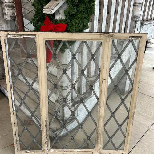 Antique Lead Glass Window