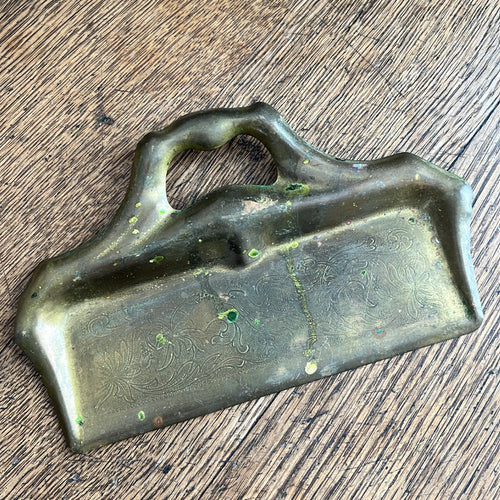 Vintage Brass Dust Pan/Crumb Tray