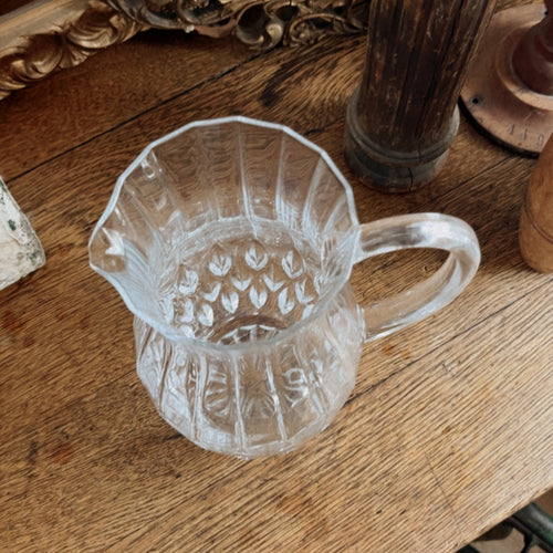 Vintage Crystal Pitcher