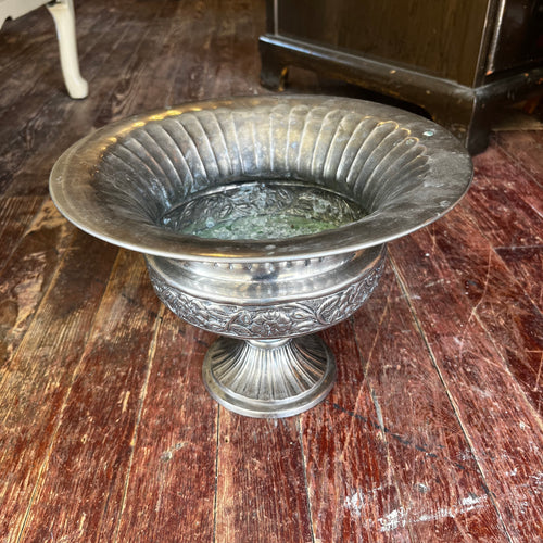 Vintage Silver Plated Vase/Planter