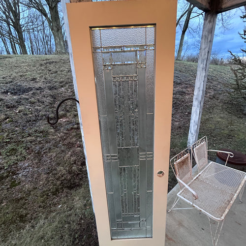 Beautiful 24” Simulated Leaded Glass Doors