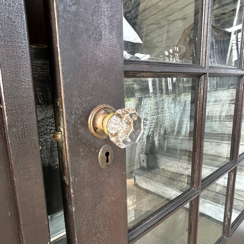 Pair of 42” Antique Wavy Glass French Doors (84” Opening)