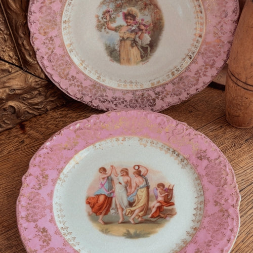 Antique Porcelain Plates