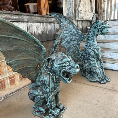 Cast Iron Gargoyles