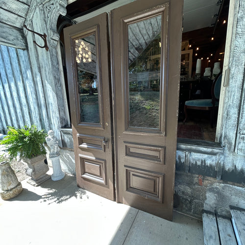 8ft Tall Antique Raised Panel Entry Doors