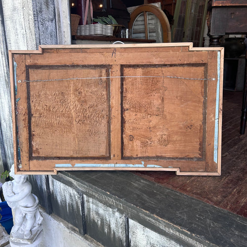 Beautiful Pair of Vintage European Pastoral Scenic Wall Panels