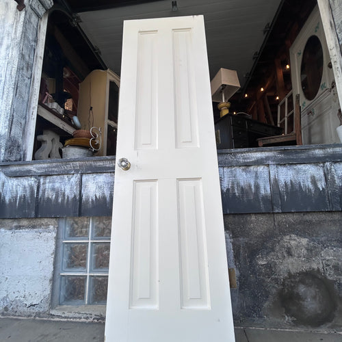 23” Antique Four Panel Door