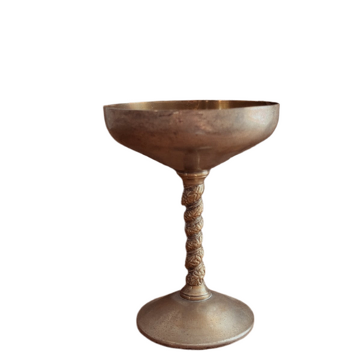 Antique Silver Champagne Goblet