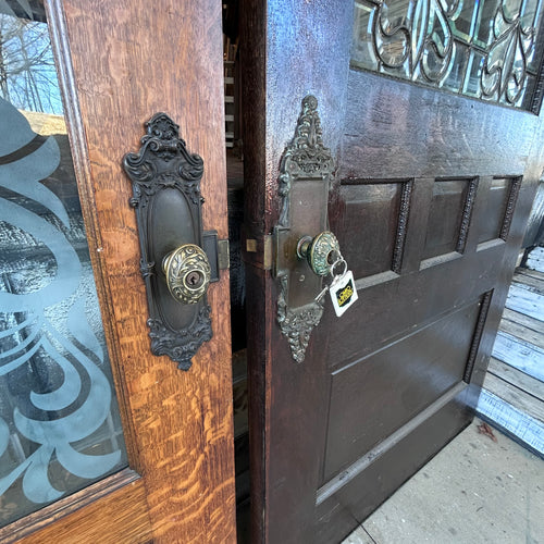 42” Antique Entry Doors