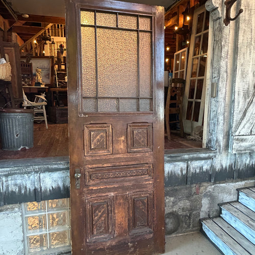 8’ Antique Entry Door