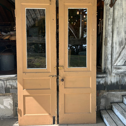 8ft Tall Antique Raised Panel Entry Doors