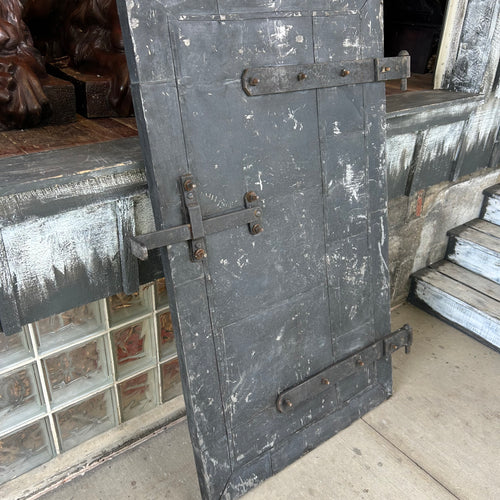 Antique Industrial Fire Door