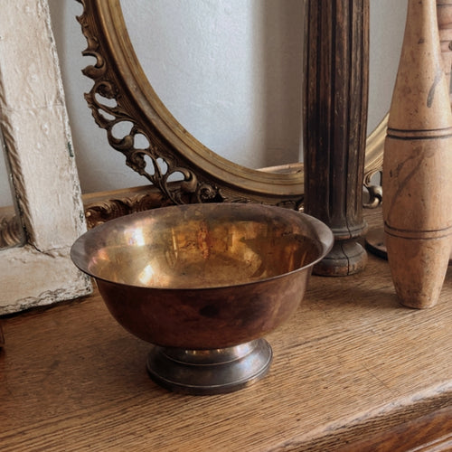 Vintage Brass Bowl