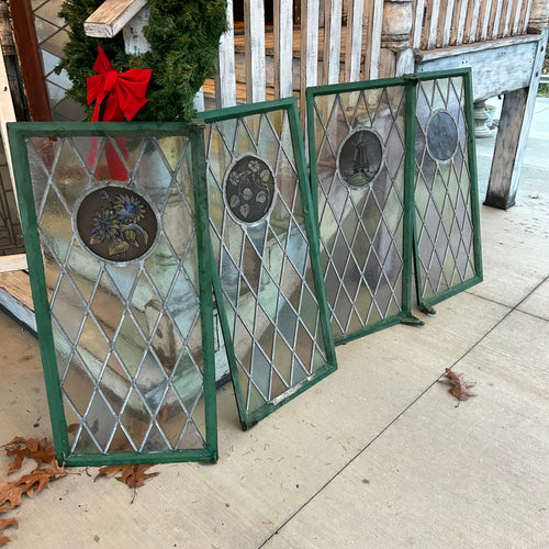 Antique Lead Glass Windows