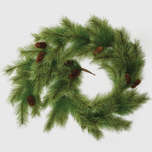 6ft Eastern White Pine Faux Garland