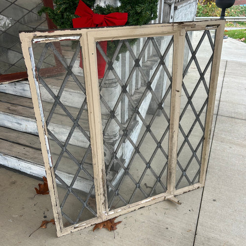 Antique Lead Glass Window