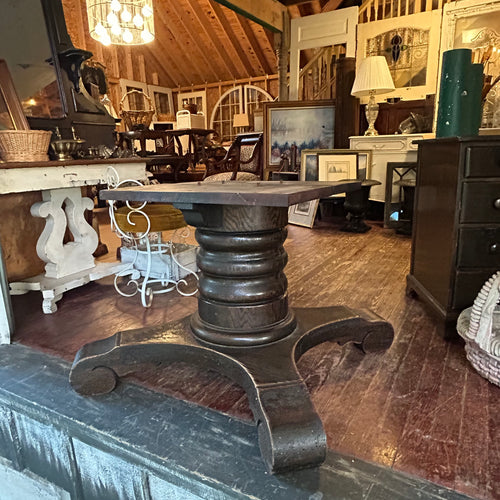 Antique Pedestal Base