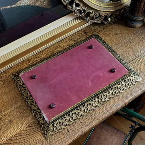 Vintage Vanity Mirror Tray