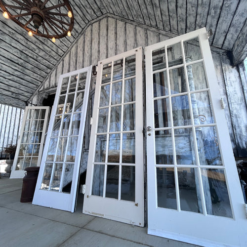 Antique 15 Lite French Doors