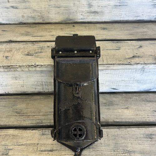 Antique Cast Iron Wall-Mounted Mailbox - Griswold-Style