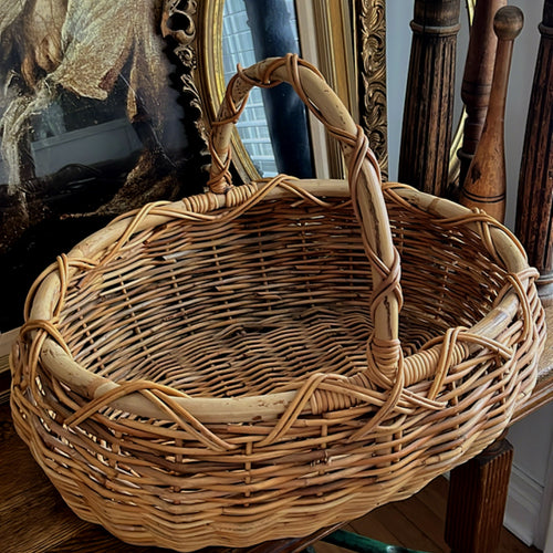 Vintage Wicker Basket