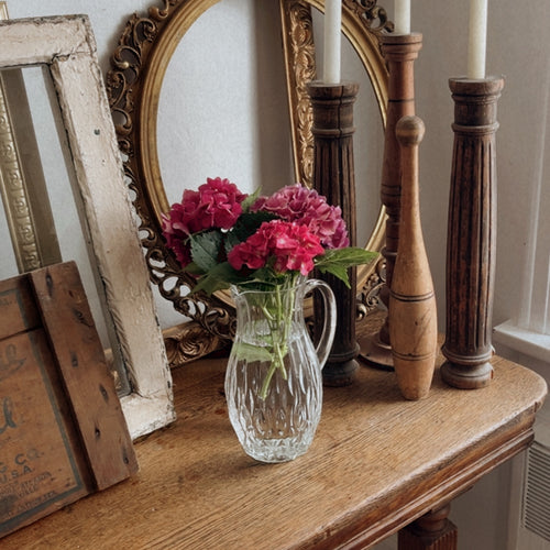 Vintage Crystal Pitcher