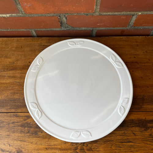 Vintage Cake/Pastry Embossed Dish