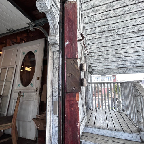 Beautiful 26 inch Leaded Glass Doors